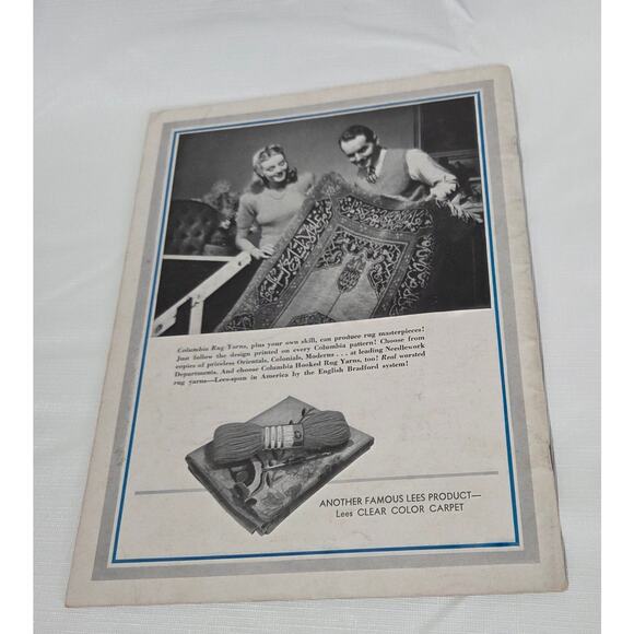 Columbia Afghans Volume 110 Vintage Pattern Book - Picture 5 of 5